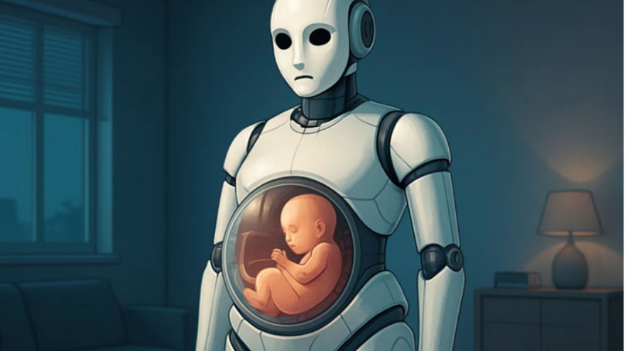 Robot "mang thai hộ" đầu tiên trên thế giới gây tranh cãi tại Trung Quốc