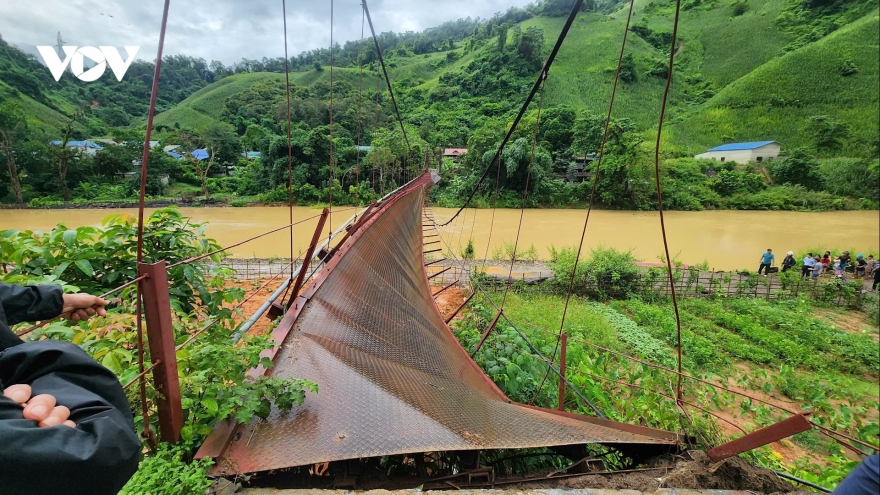 Lập tổ điều tra vụ đứt cáp cầu treo Pa Thơm khiến 4 người rơi xuống sông