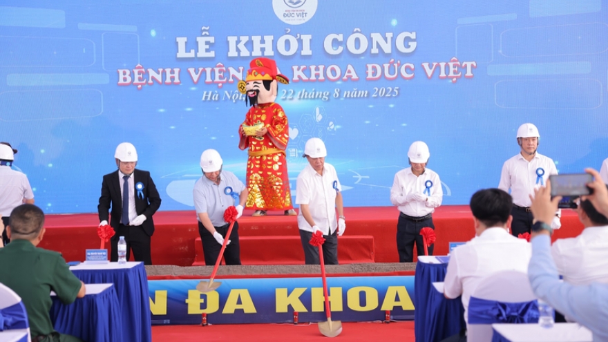 Khởi công Bệnh viện Đa khoa Đức Việt tại cửa ngõ phía Tây Hà Nội