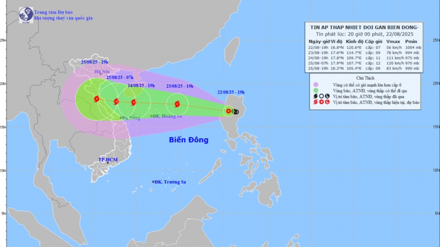 Chủ động ứng phó áp thấp nhiệt đới có khả năng mạnh lên thành bão
