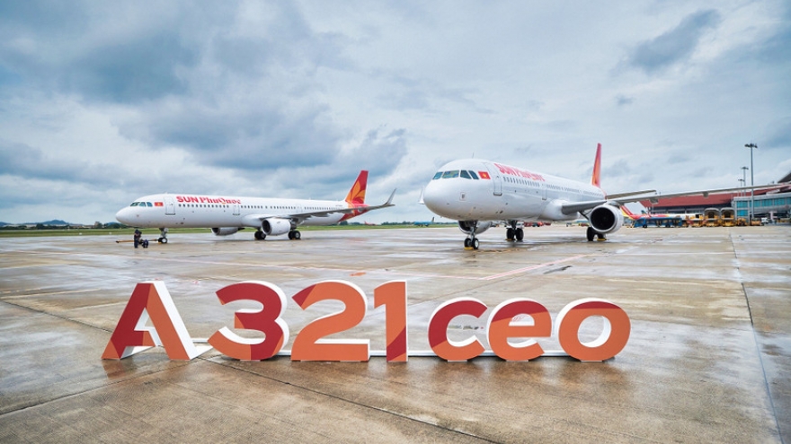 Sun PhuQuoc Airways receives two more Airbus, moving closer to its 8-aircraft fleet goal