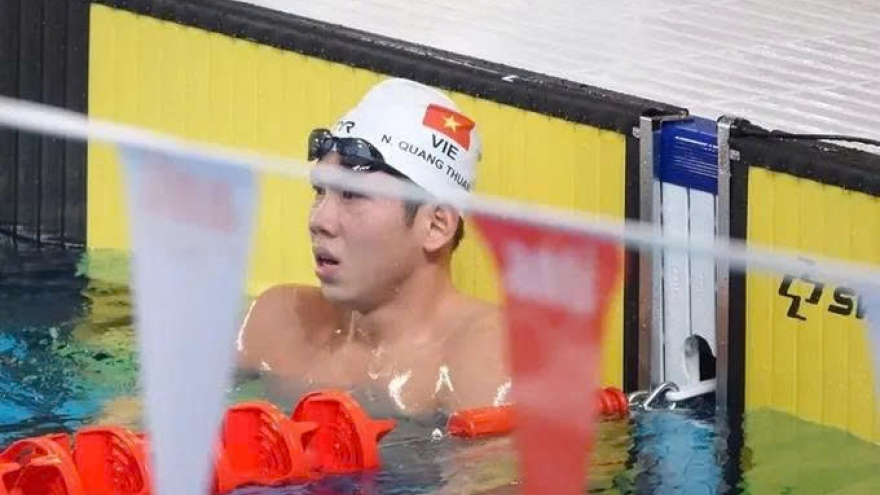 Thuan finishes second in world men’s 400m individual medley qualifiers