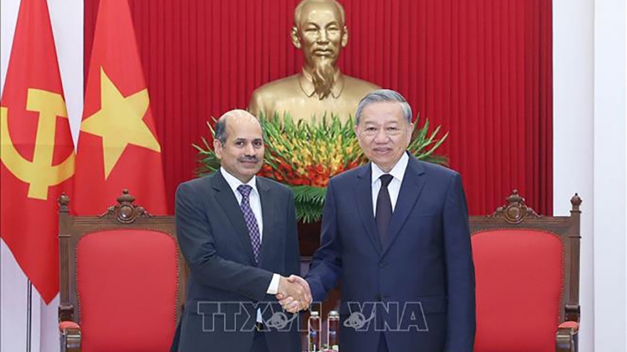 Tổng Bí thư Tô Lâm tiếp Đại sứ Ấn Độ