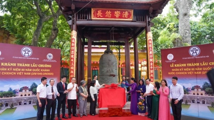 Restoration of Thang Long Citadel artefacts completed