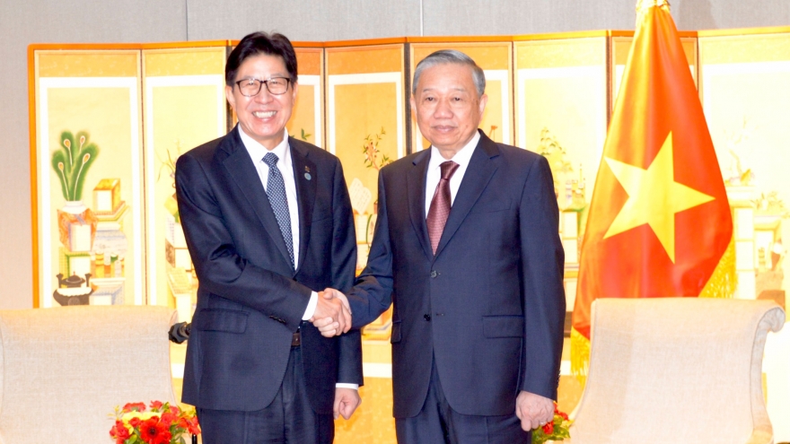 Tổng Bí thư Tô Lâm tiếp Thị trưởng thành phố Busan, Hàn Quốc