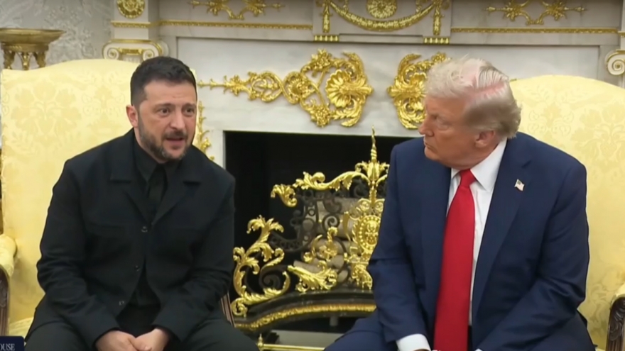 Tổng thống Donald Trump hội đàm với Tổng thống Ukraine tại Nhà Trắng