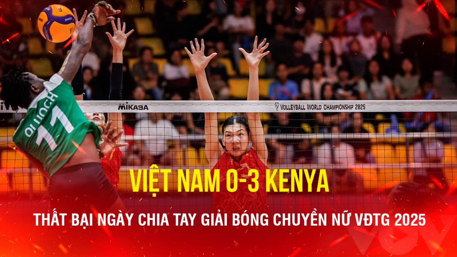 ĐT bóng chuyền nữ Việt Nam thua trắng Kenya ngày chia tay giải vô địch thế giới