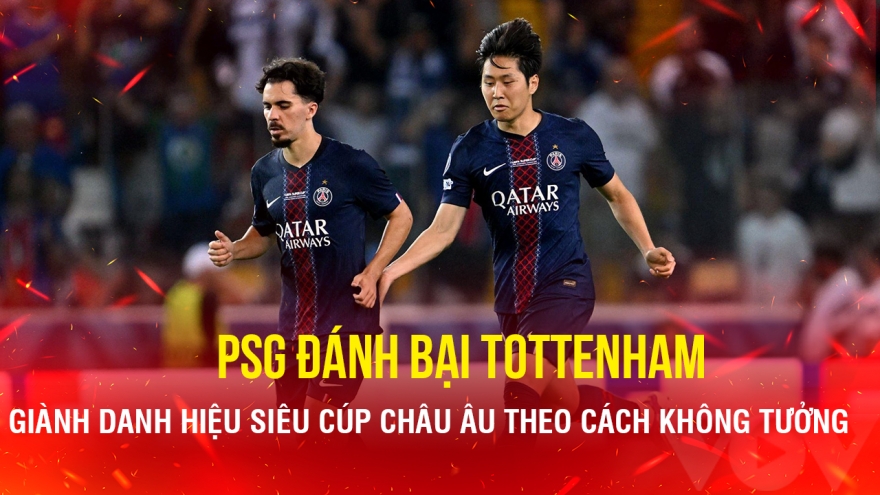 Kết quả bóng đá hôm nay 14/8: PSG giành Siêu Cúp châu Âu theo kịch bản không tưởng