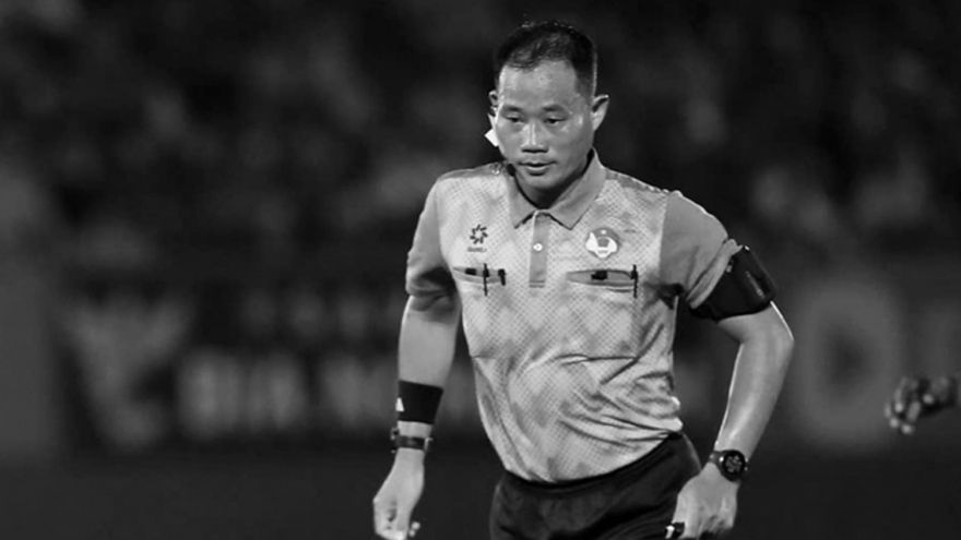 Trọng tài Trần Đình Thịnh qua đời là mất mát lớn với bóng đá Việt Nam