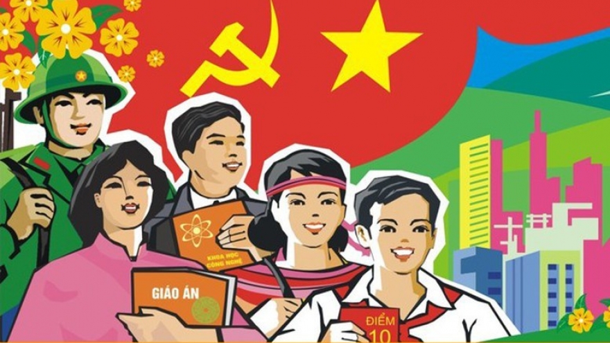 Tổ chức triển lãm tranh cổ động tấm lớn tuyên truyền kỷ niệm Quốc khánh 2/9