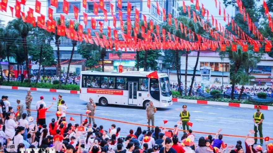 Hanoi increases bus, metro services to serve National Day parade