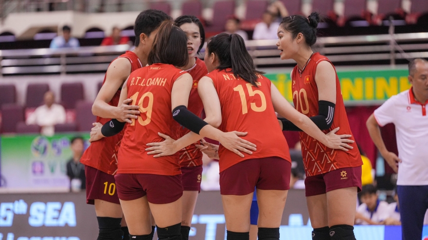 Kết quả bóng chuyền nữ hôm nay 9/8: ĐT Việt Nam thắng dễ Indonesia, chờ đấu Thái Lan