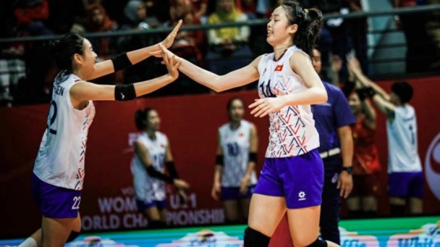 First defeat for Vietnam at FIVB Women’s U21 World Championship