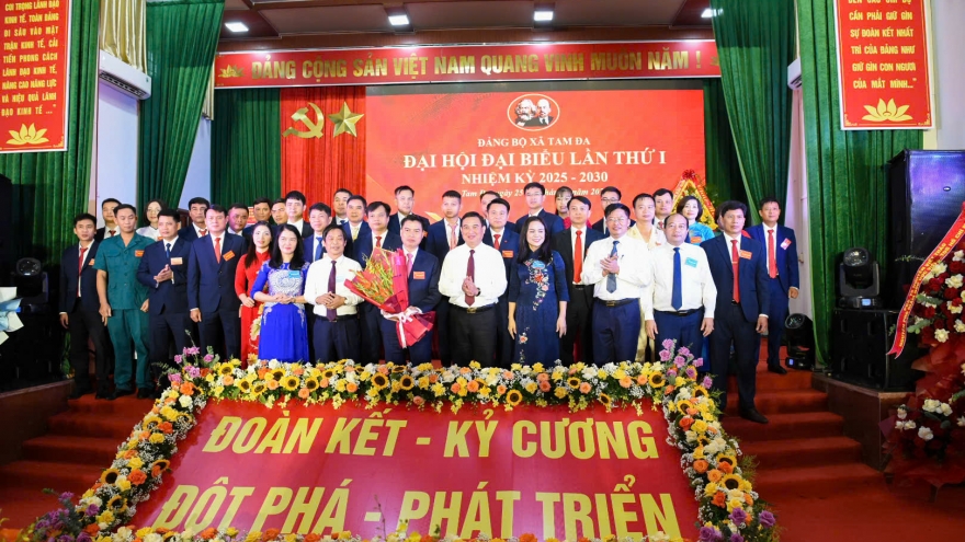 Đại hội Đảng bộ xã Tam Đa, tỉnh Bắc Ninh