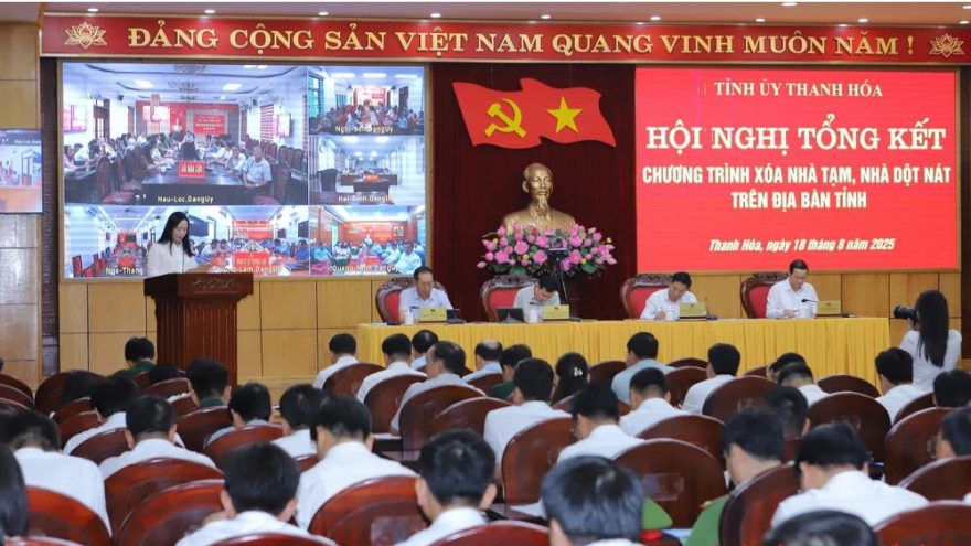 Thanh Hóa hoàn thành xóa nhà tạm, nhà dột nát