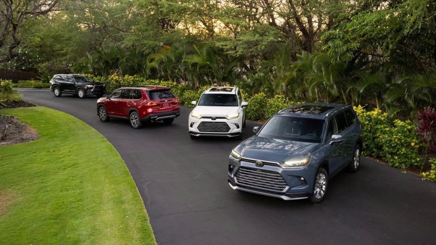 Toyota tăng giá Grand Highlander 2026 dù không có nhiều thay đổi