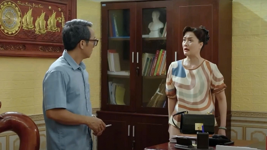 "Có anh, nơi ấy bình yên" tập 7: Vợ ông Thứ đến tận nơi làm việc gây sức ép