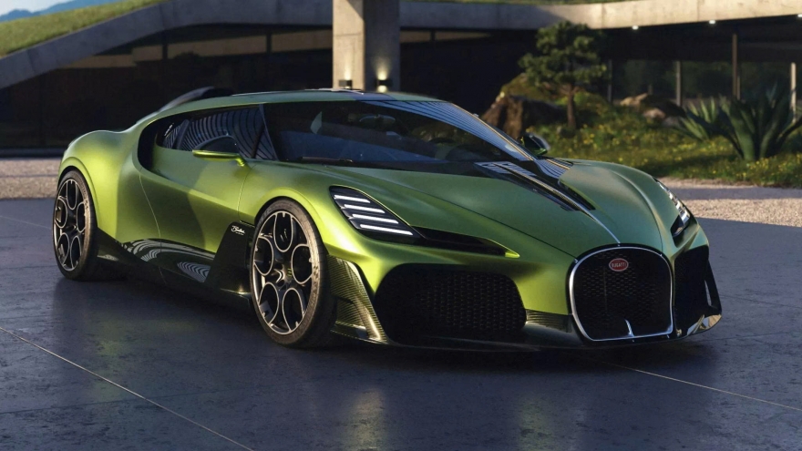 Bugatti chế tạo siêu xe độc bản Brouillard công suất gần 1.600 mã lực