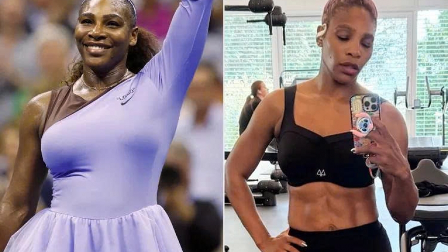 Hành trình giảm cân của nữ hoàng quần vợt Serena Williams