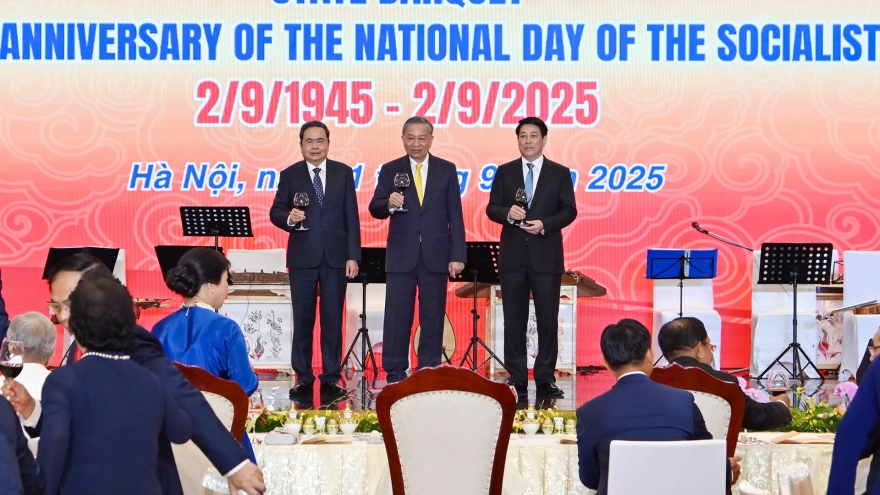 Chiêu đãi trọng thể nhân kỷ niệm 80 năm Quốc khánh 2/9