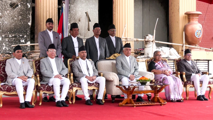 Chính phủ lâm thời Nepal có thêm 4 bộ trưởng