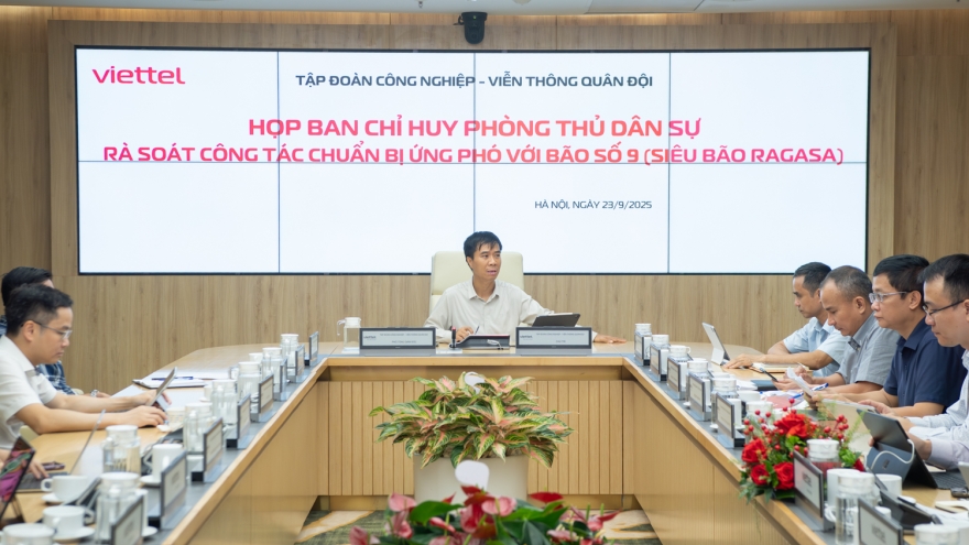 Viettel đảm bảo duy trì mạng lưới trong và sau bão Ragasa