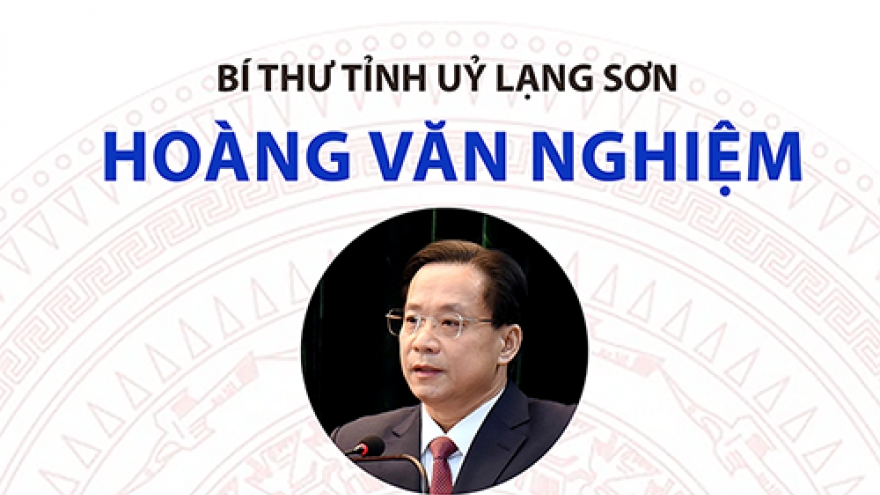 Chân dung Bí thư Tỉnh uỷ Lạng Sơn Hoàng Văn Nghiệm