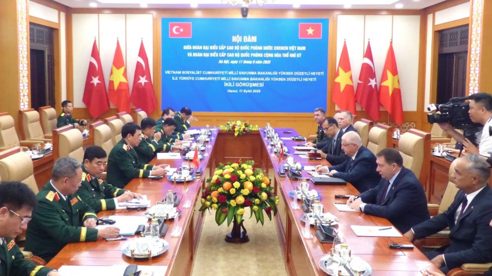 Vietnam, Turkey enhance defence links and joint military activities