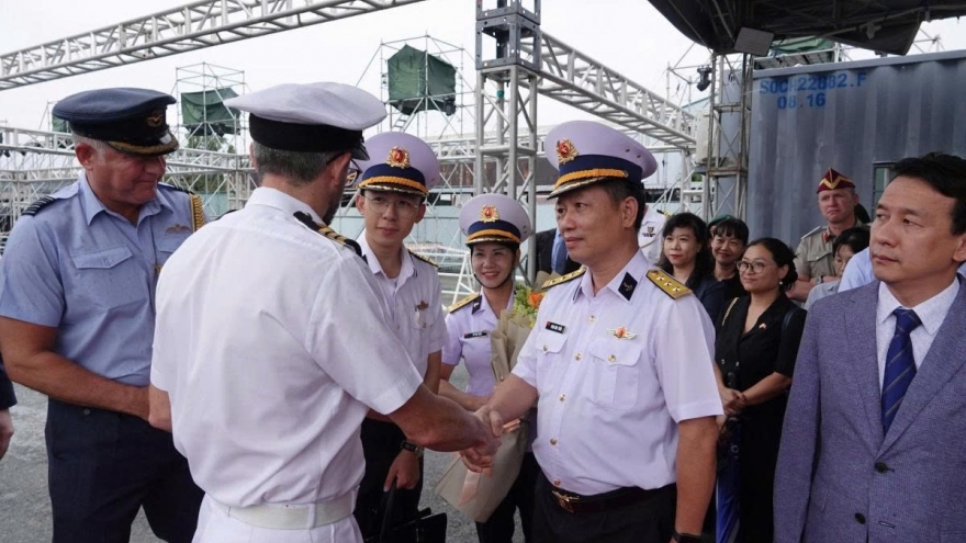 British warship HMS Richmond visits Ho Chi Minh City