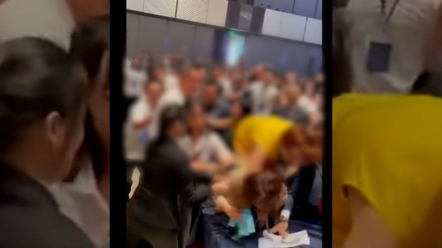 Clip cướp phiếu cọc căn hộ ở TP.HCM: Sự thật hay trò tiếp thị của chủ đầu tư?