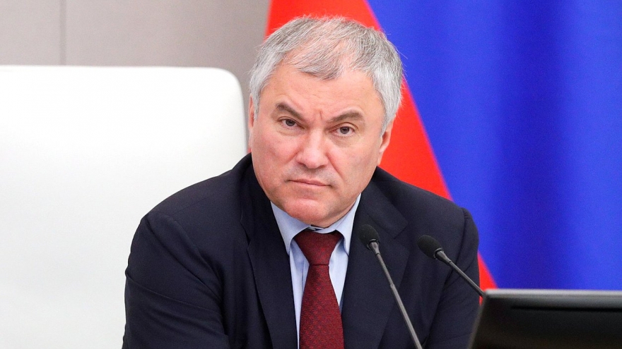 Russian State Duma leader Volodin visits Vietnam today