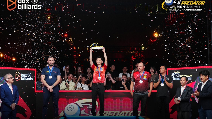 Ko Ping Chung wins 2025 Men’s 10-Ball World Championship in Vietnam