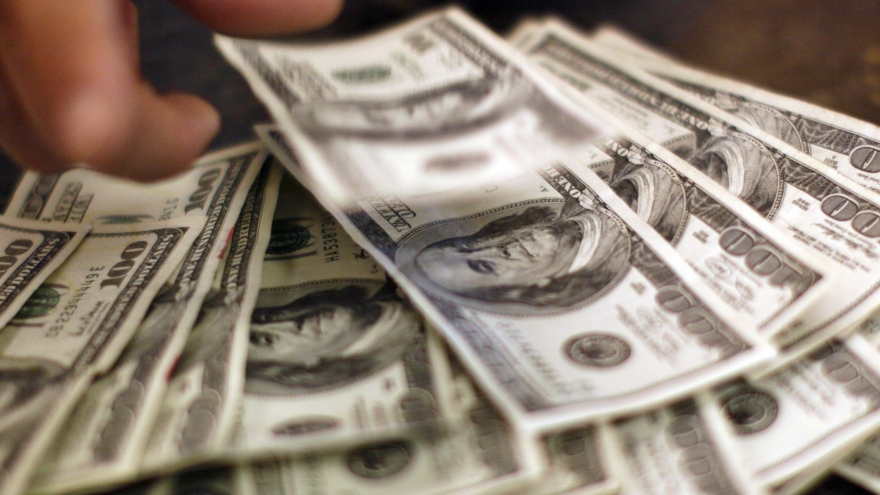 Tỷ giá USD hôm nay 23/9: Giá USD bán ra hiện ở mức 26.448 đồng/USD