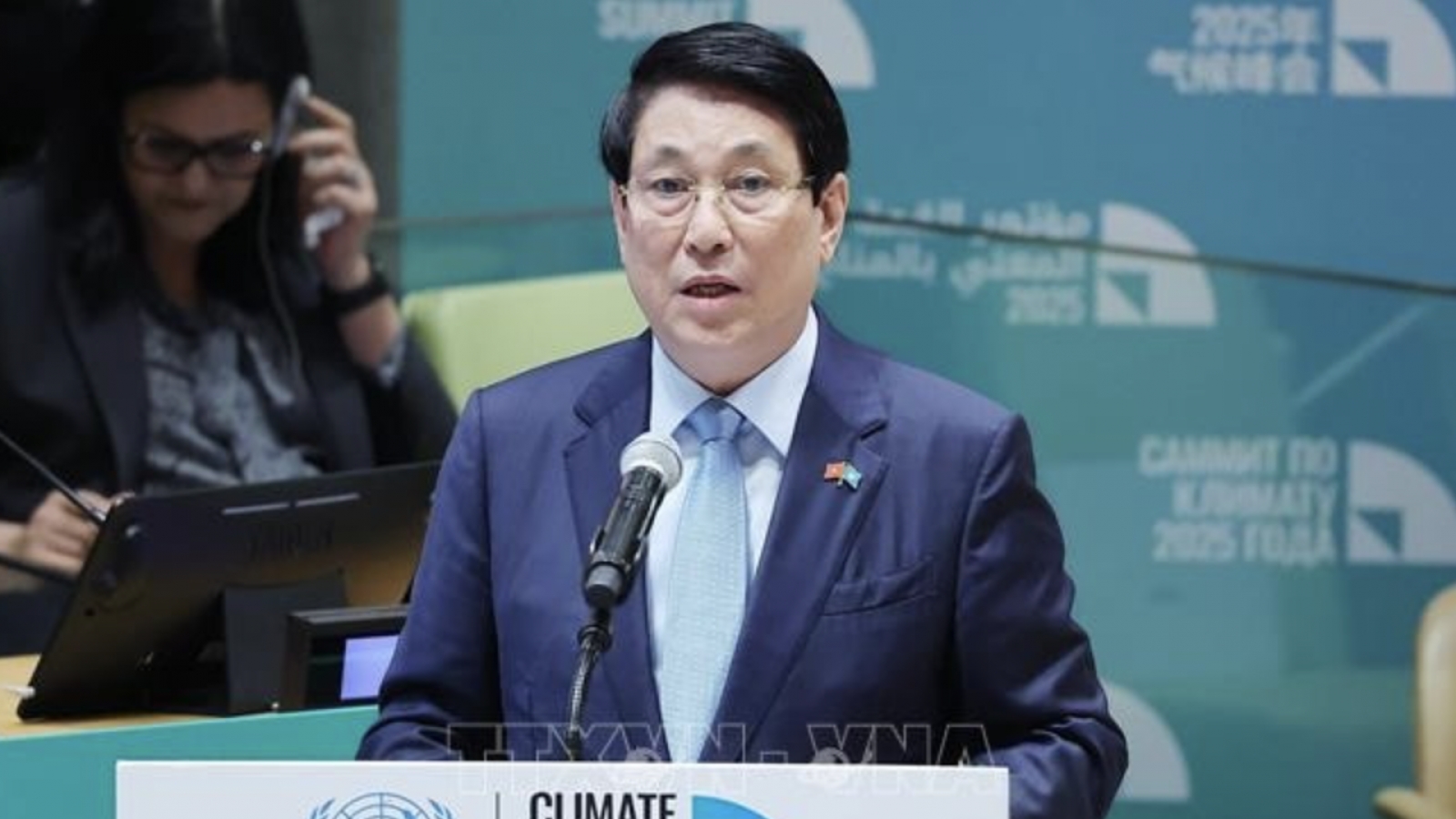 Countries must fully deliver on climate finance commitments: President