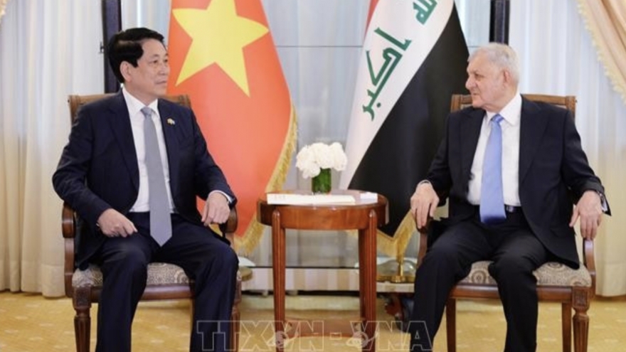 Vietnamese, Iraqi Presidents hail development of bilateral ties