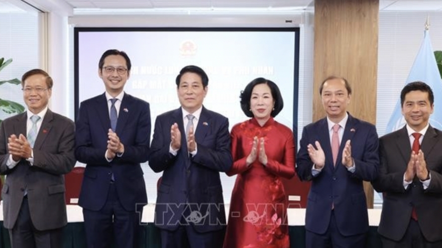 State leader meets with representatives of Vietnamese missions, community in US