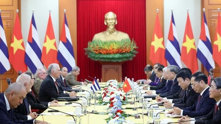 Vietnam, Cuba issue joint statement