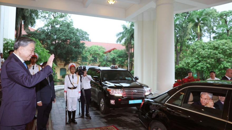 Russian State Duma Chairman concludes official visit to Vietnam