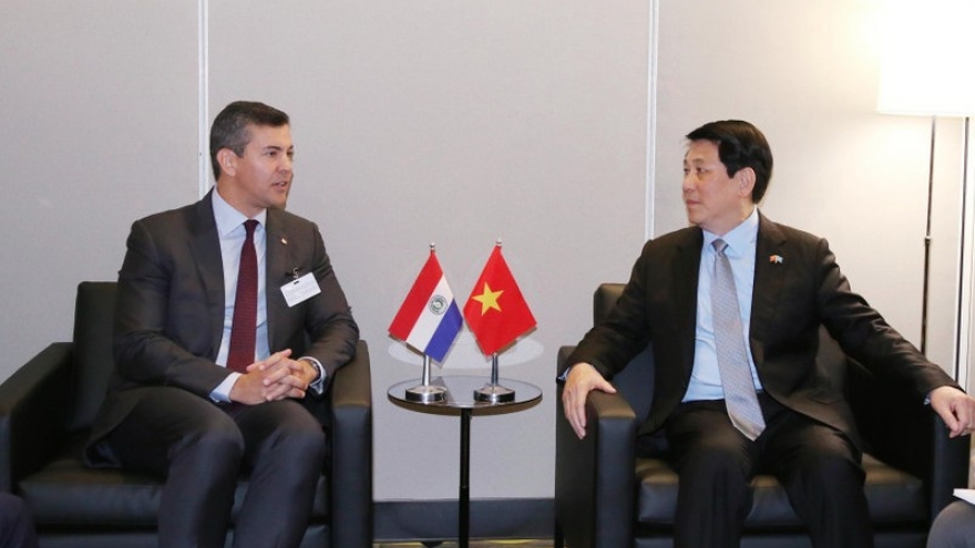 Vietnamese State leader meets with Paraguayan President in New York