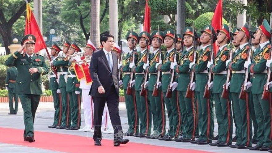 State President attends opening of new school year at National Defence Academy