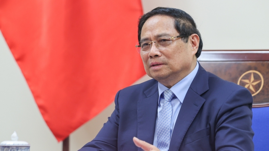 Thủ tướng Phạm Minh Chính điện đàm với Thủ tướng Đức
