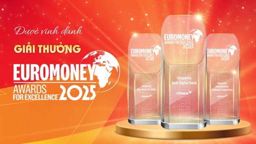 HDBank lập “hat-trick” giải thưởng Euromoney 2025