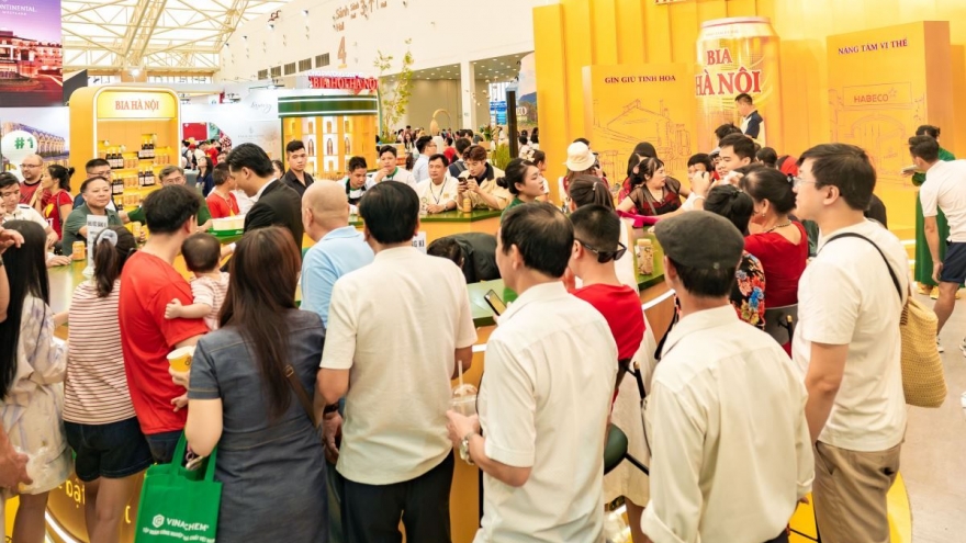 HABECO – Sức nóng lan tỏa khắp triển lãm Quốc gia thành tựu Đất nước 80 năm