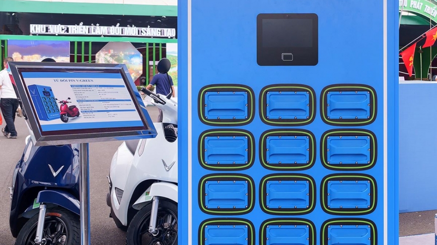 V-Green triển khai mô hình nhượng quyền tủ đổi pin xe máy điện, chỉ từ 210 triệu đồng