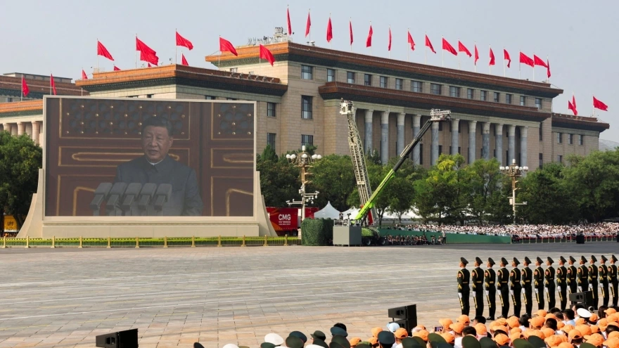 Toàn cảnh Trung Quốc duyệt binh kỷ niệm 80 năm ngày Chiến thắng phát xít