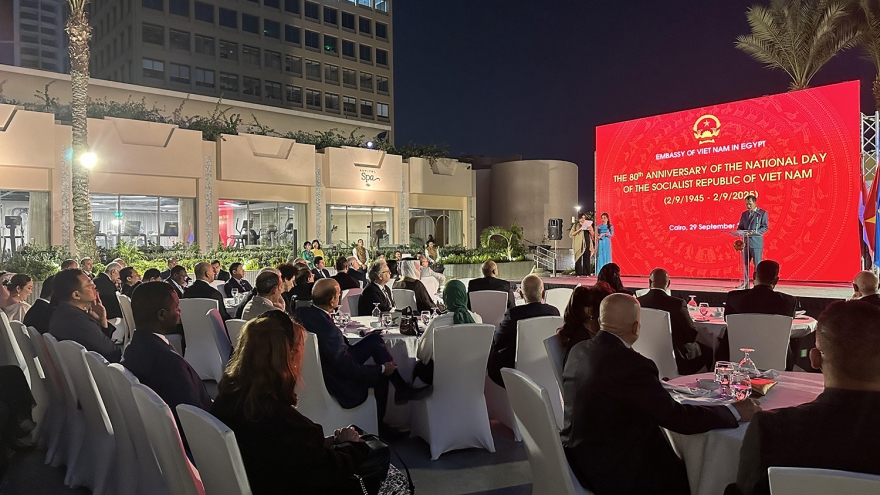 ĐSQ Việt Nam tại Ai Cập Lễ kỷ niệm 80 năm Cách mạng tháng 8 và Quốc khánh 2/9
