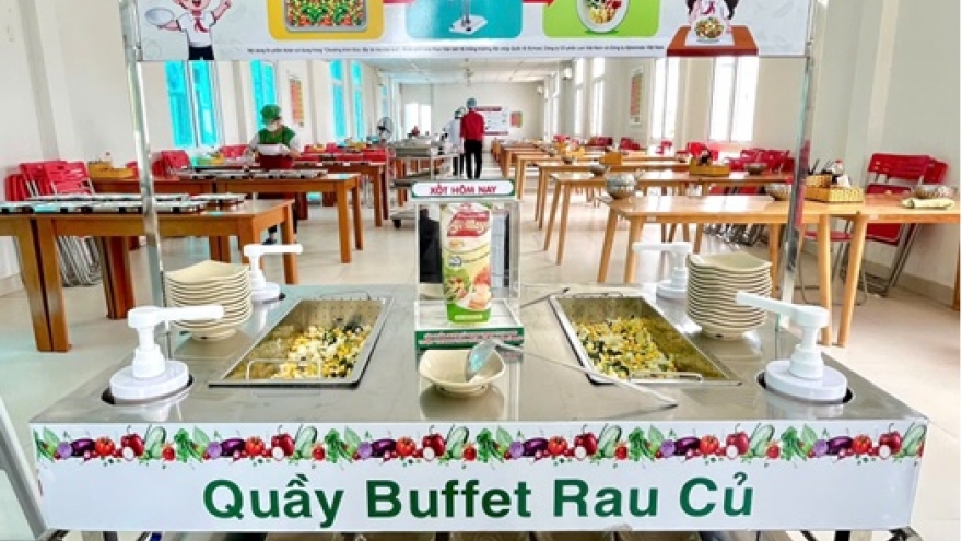 Dự án Bữa ăn học đường triển khai các sáng kiến thúc đẩy thói quen ăn rau