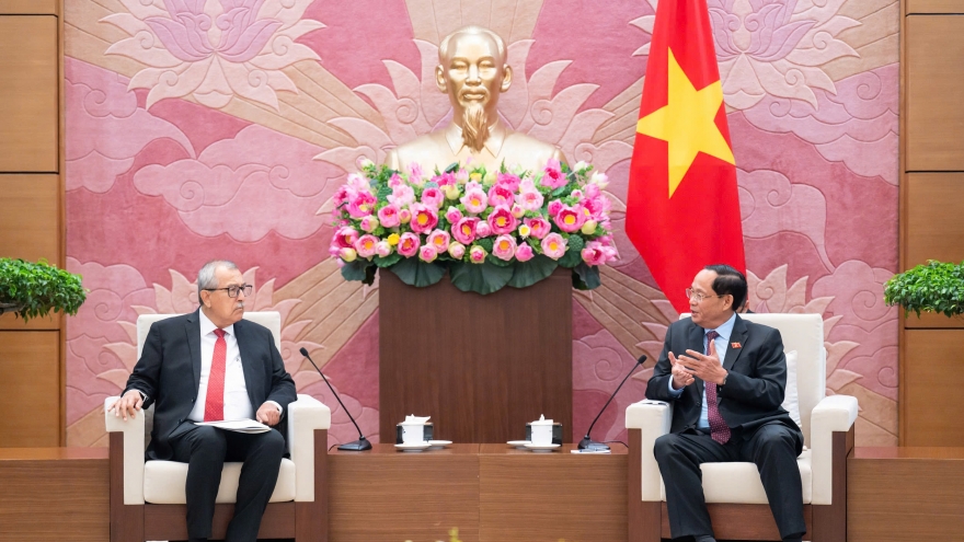 Phó Chủ tịch Quốc hội Trần Quang Phương tiếp Đoàn đại biểu Đảng Lao động Mexico