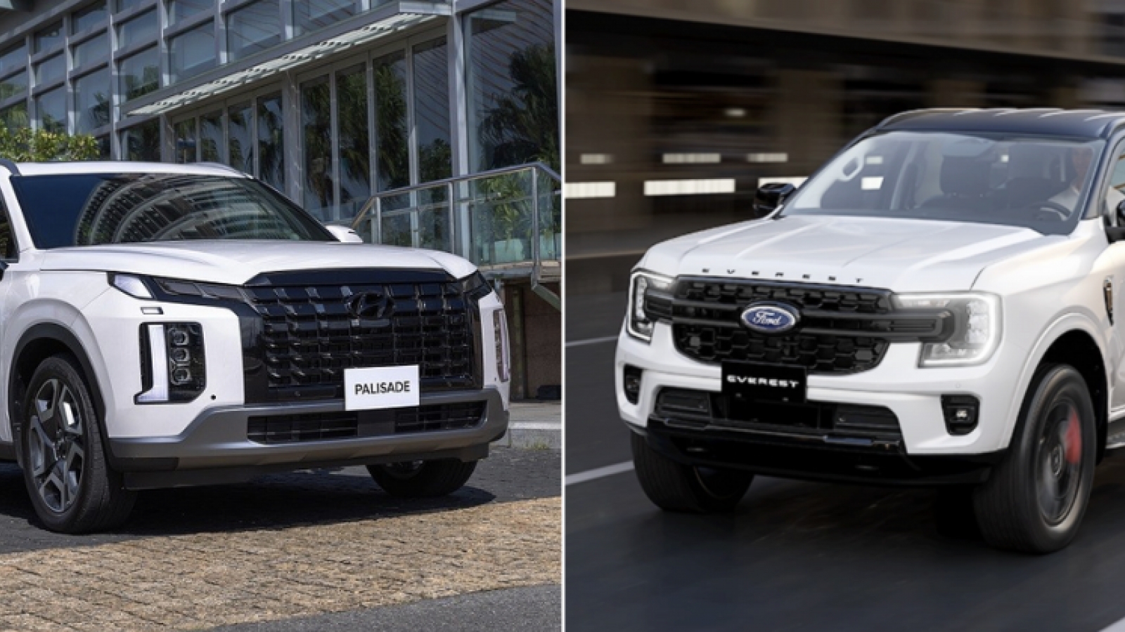Xe 7 chỗ máy dầu: Chọn Hyundai Palisade hay Ford Everest?