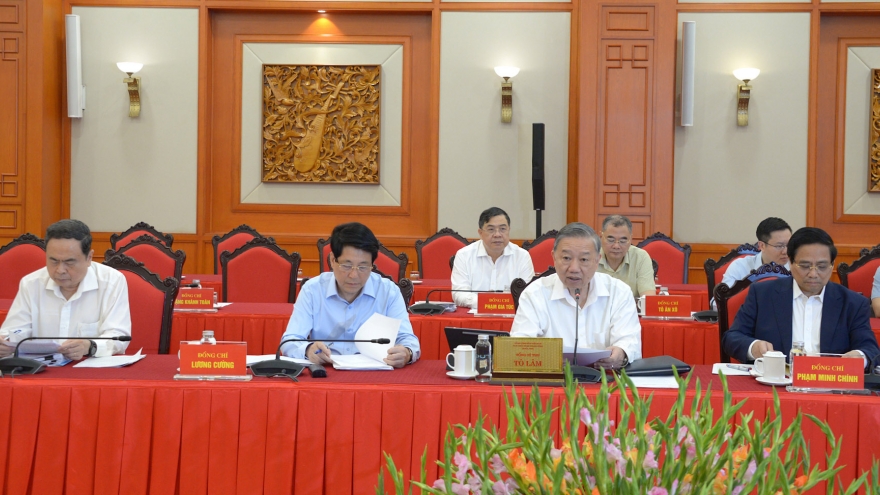 Bộ Chính trị cho ý kiến về chuẩn bị Đại hội Đảng bộ các cơ quan Đảng Trung ương